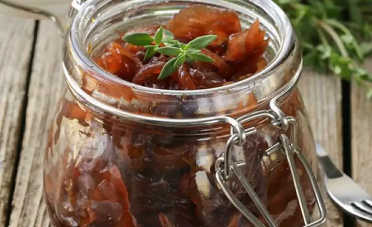 Chutney d’oignons nouveaux