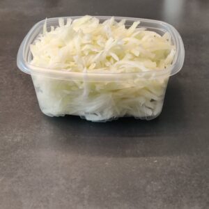 Chou-rave râpé - 250g